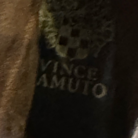 Vince Camuto Riding Boots Bocca Sz 7M Over the Knee Brown Leather Side Zip - Picture 13 of 14